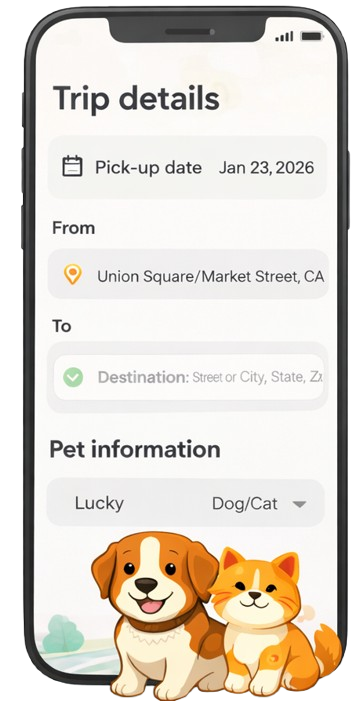Provide trip details